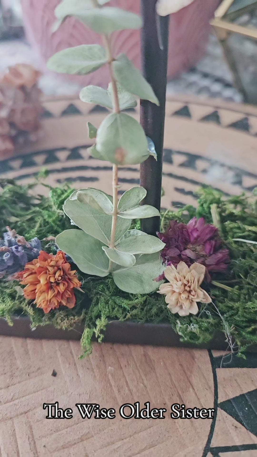 Fairy Garden Candle Holder