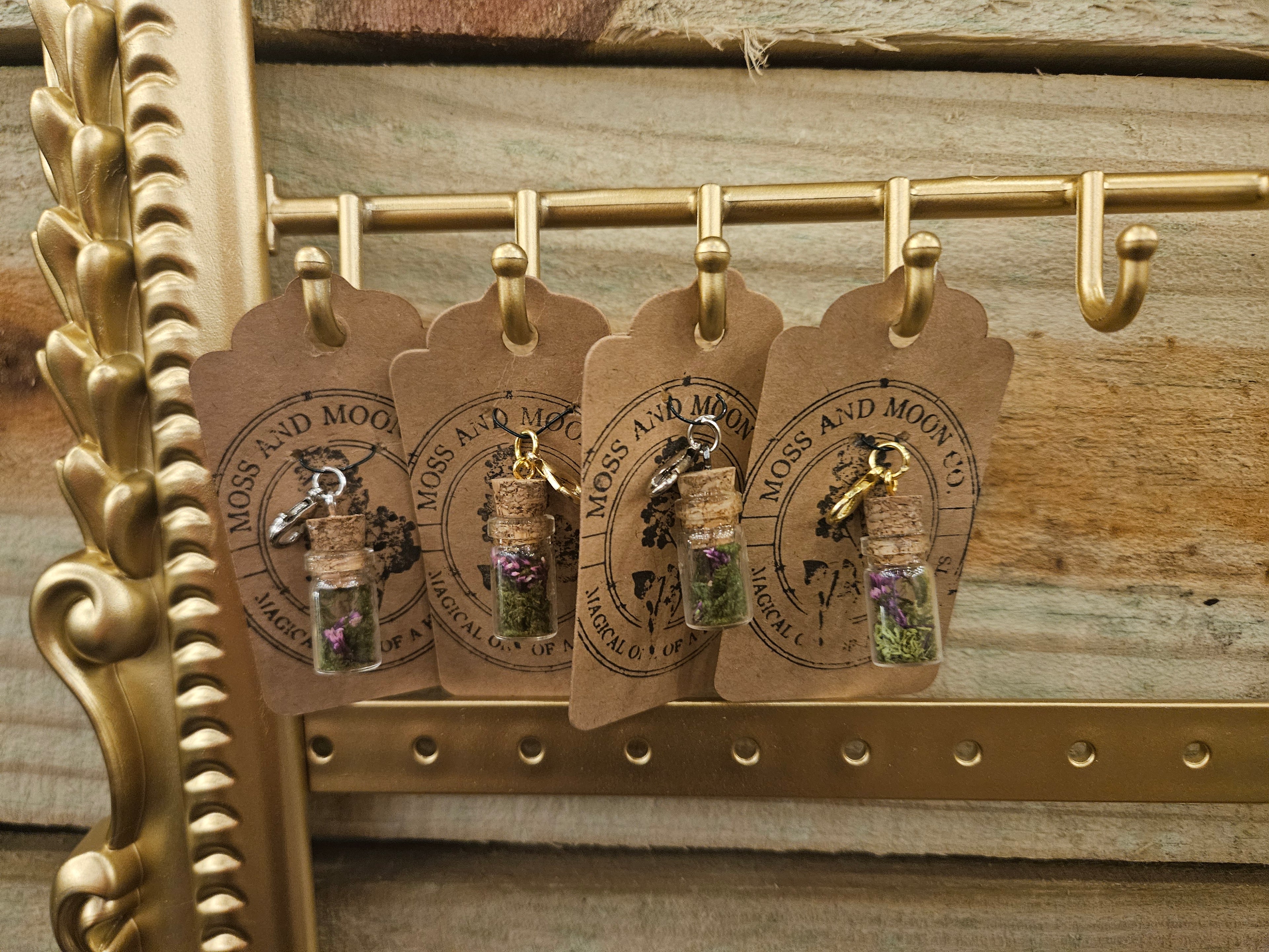 Terarrium Earrings and Charms