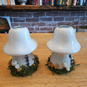 Mushroom Candle Holder