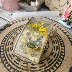 Gold Handcrafted Jewelry Box