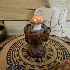 Hand Carved Candle Holder